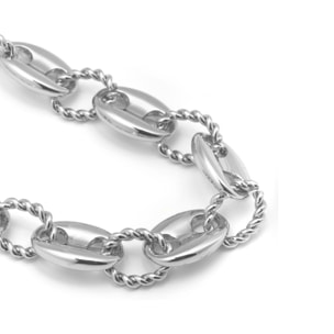 Collar Laroth acabado plata