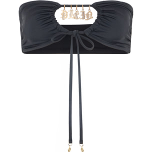 PHILIPP PLEIN Swimming Bandeau Charms