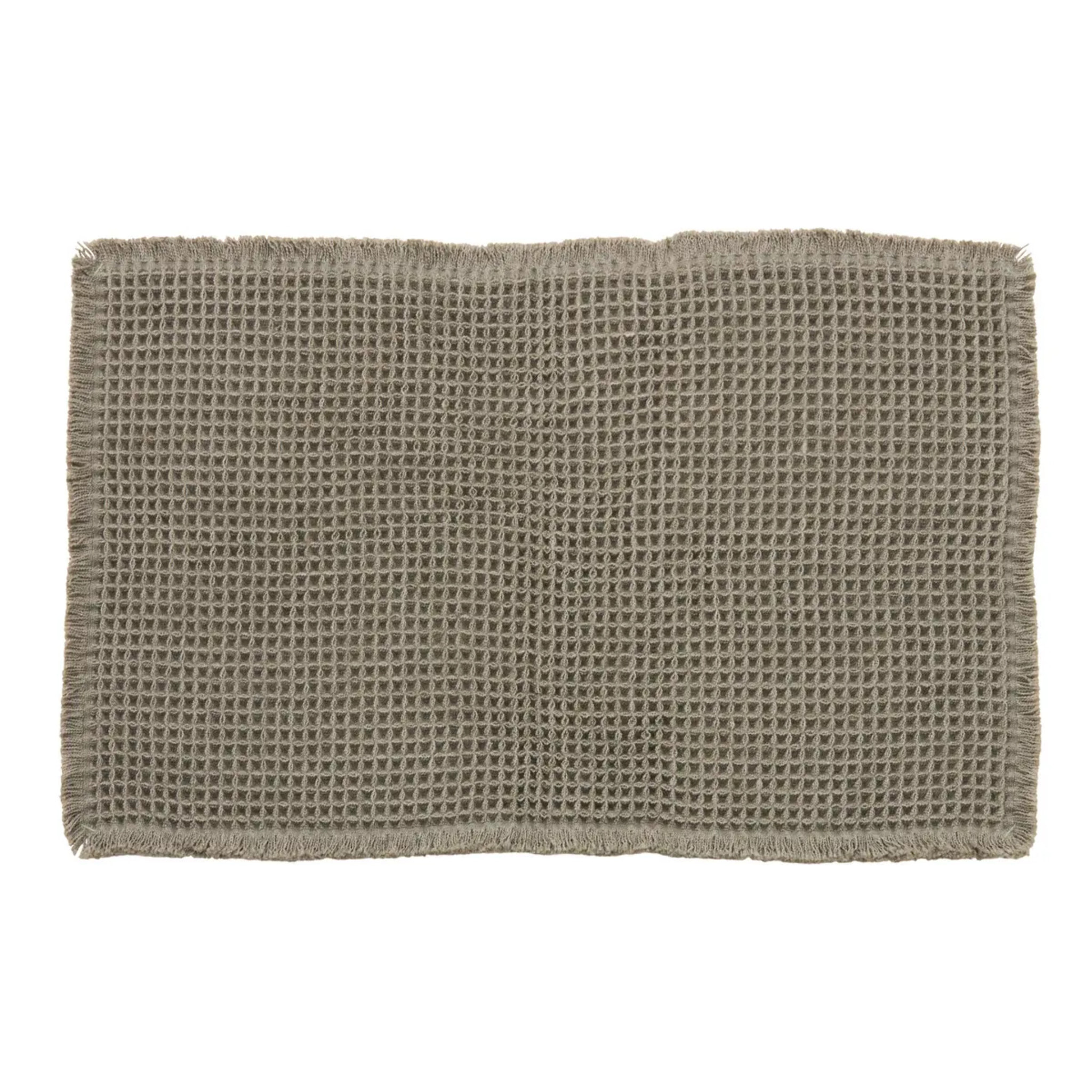 Tapis Waffle 80x50cm vert