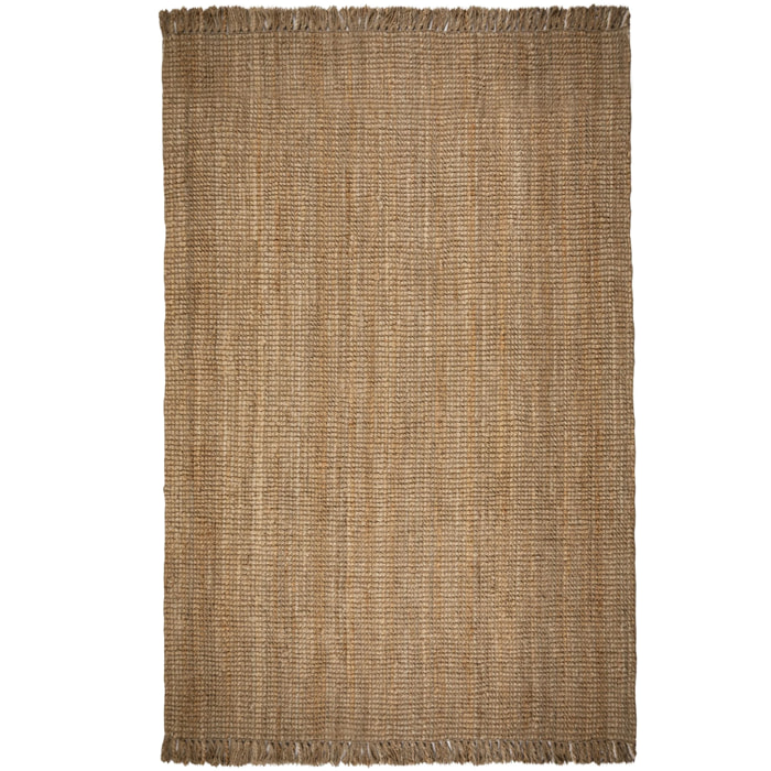 Tapis en jute bouclé naturel SARITA Jute