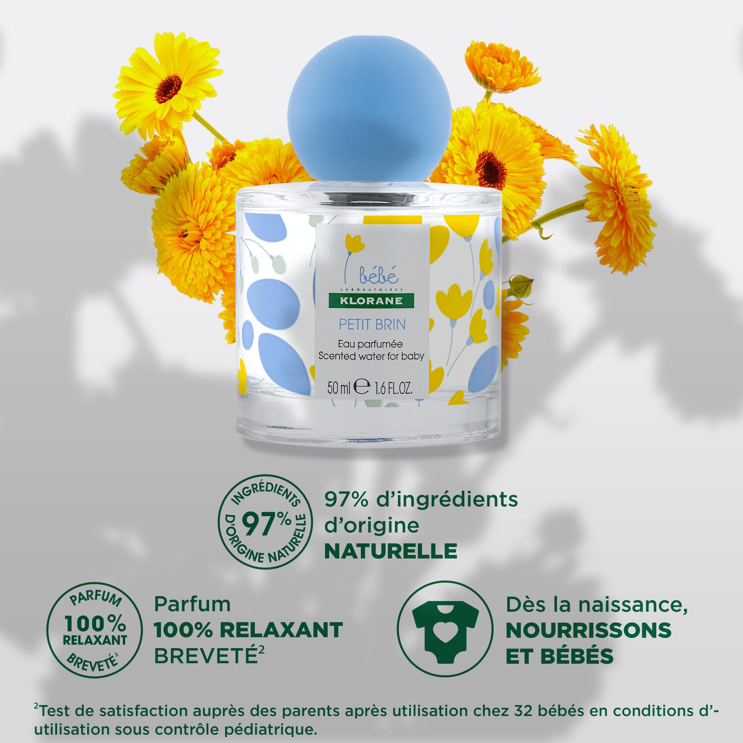Petit Brin Bébé  - Eau Parfumée - 50 ml