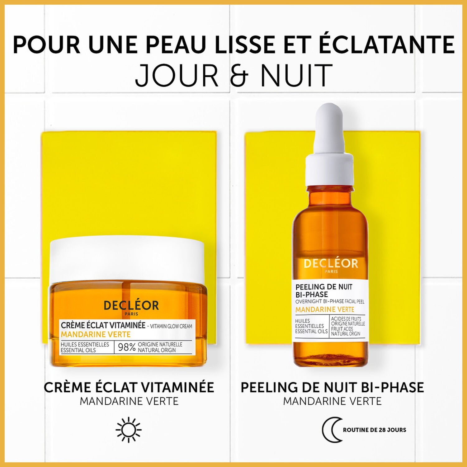 Mandarine Verte - Crème Eclat Vitaminé 50 ml