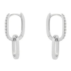 Pendientes acabado en Plata de Ley 925
