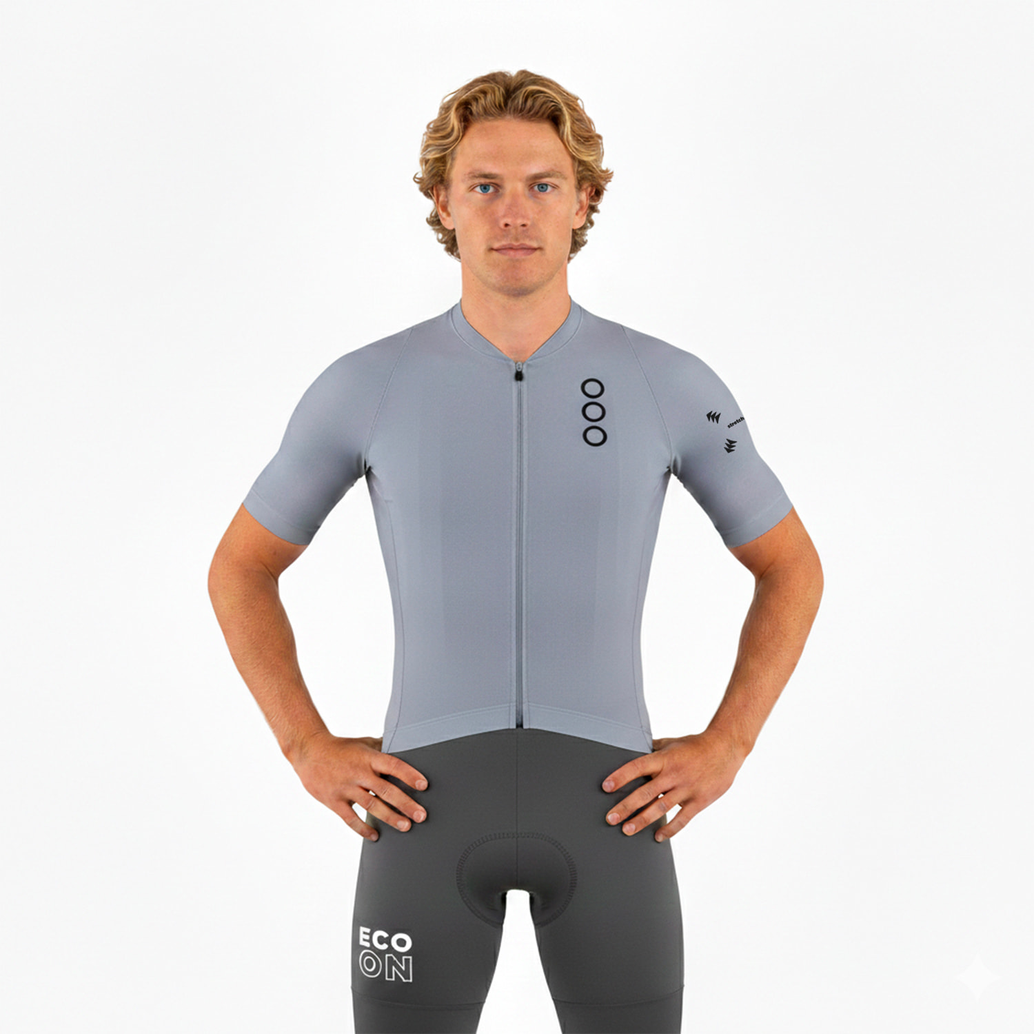Maillot para hombre ECOON Pro Domancy - Gris
