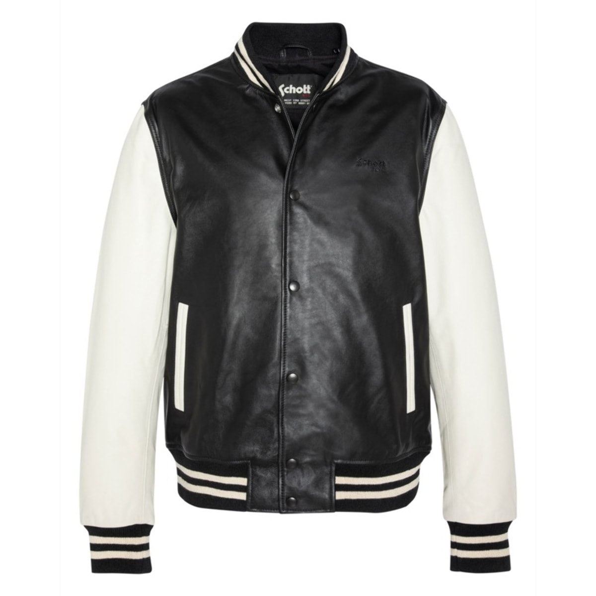 LCTEDDYS23BIBI COLOR TEDDYSchott NYC P/EBLACK/OFF WHITE