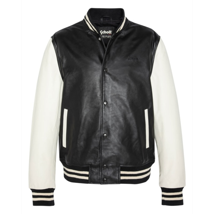 LCTEDDYS23BIBI COLOR TEDDYSchott NYC P/EBLACK/OFF WHITE