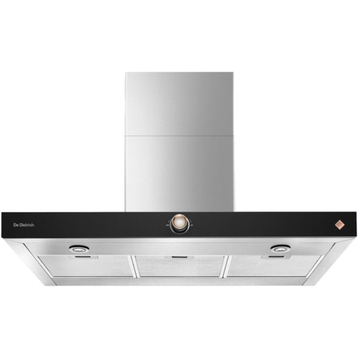 Hotte décorative murale DE DIETRICH DHB2934BX Rotator