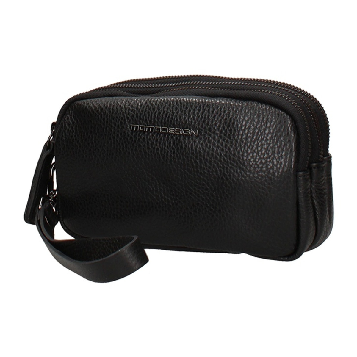 Pochette da uomo - Modello Erebo Chic - 100% poliuretano - 12.0 x 10.5 x 6.0 cm