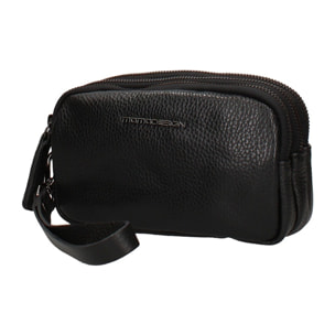 Pochette da uomo - Modello Erebo Chic - 100% poliuretano - 12.0 x 10.5 x 6.0 cm