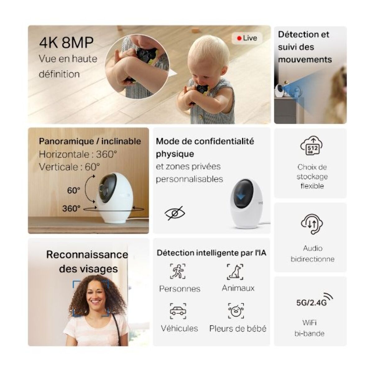 Caméra de surveillance TP-LINK Tapo C260