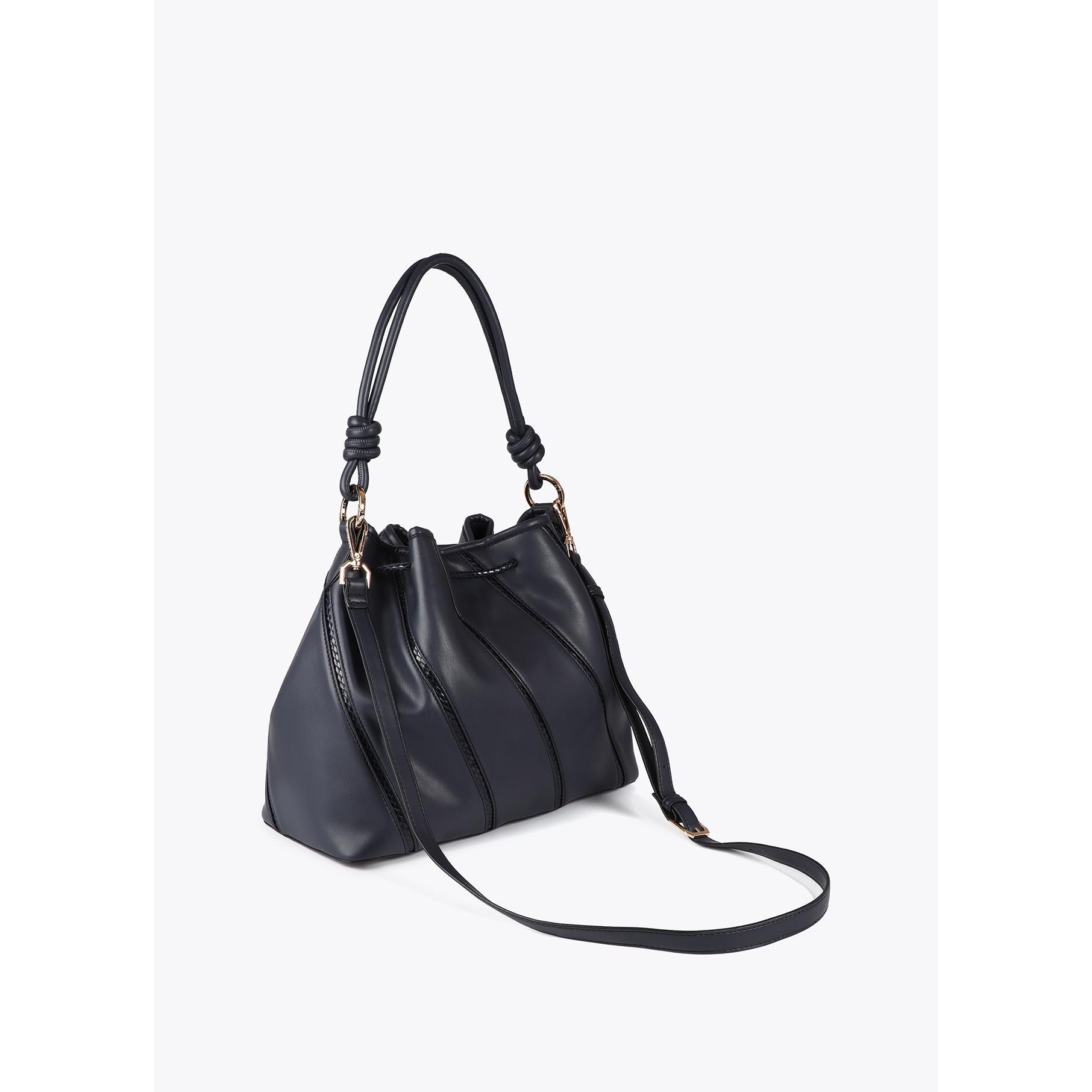 Borsa Judas con effetto pelle di serpente