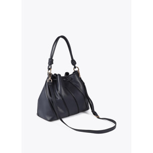 Borsa Judas con effetto pelle di serpente