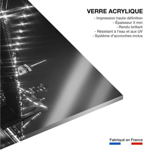 Tableau brooklyn brigde de nuit Tableau plexiglas