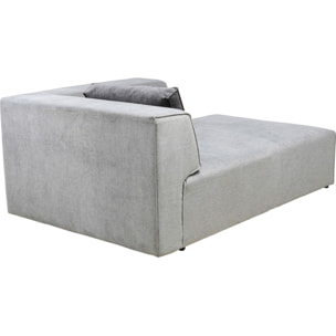 Méridienne d'angle canapé Infinity gris Kare Design