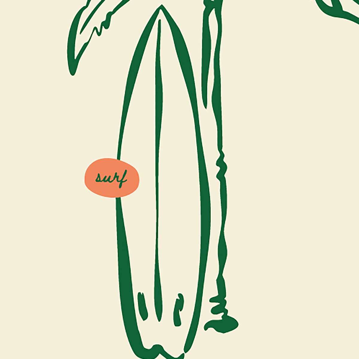 Tableau palmier Summer Days Toile imprimée