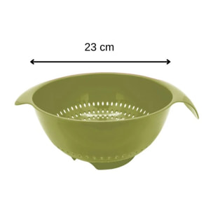 Set de 2 ustensiles de cuisine passoire plastique Fackelmann ZERO