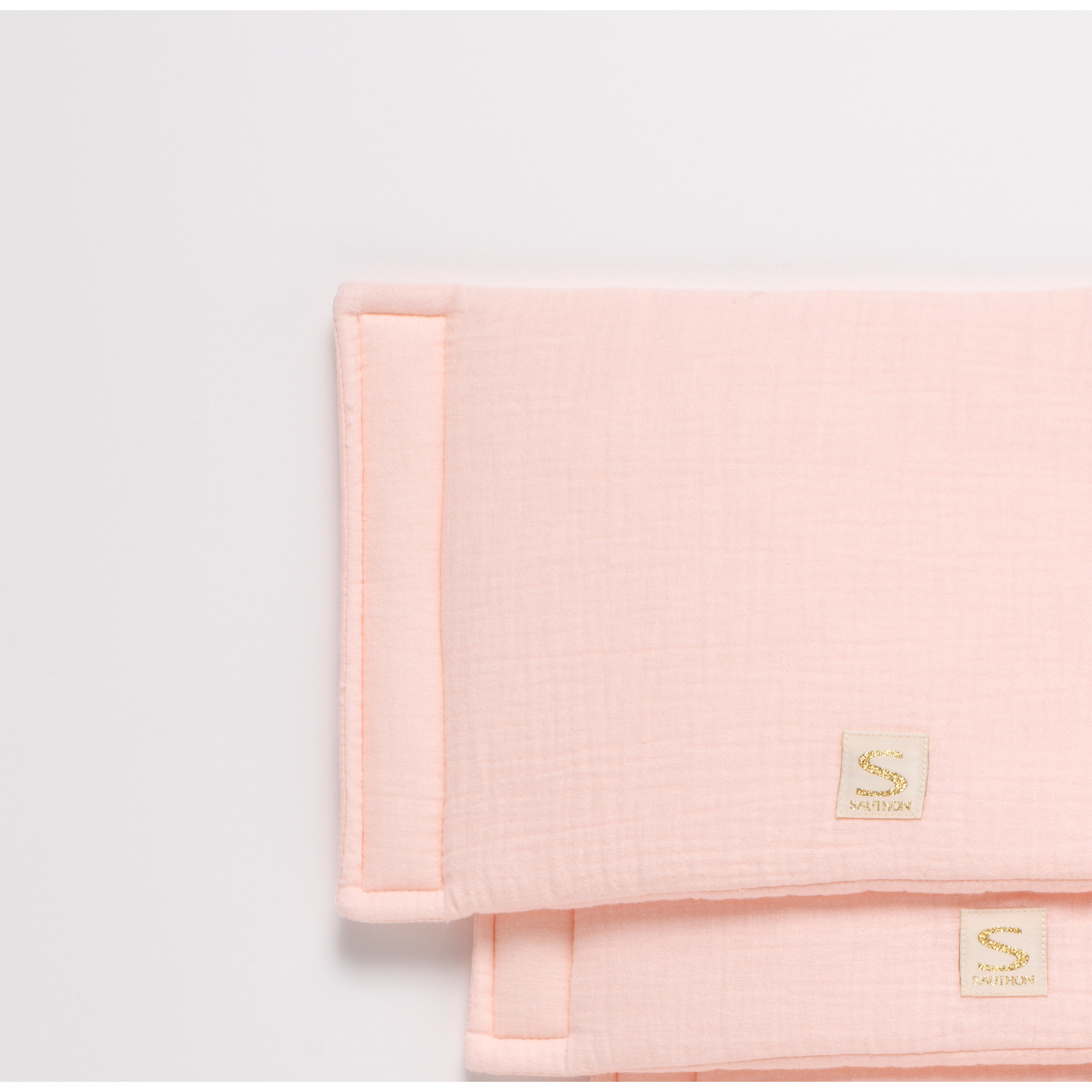 Protections de barreaux de lit en coton