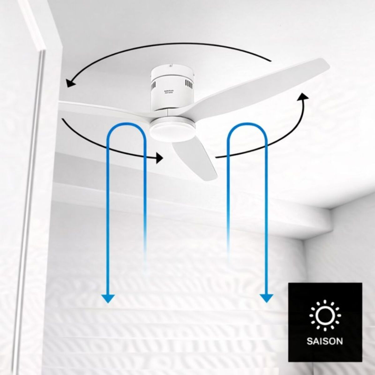 Ventilateur plafonnier TAURUS POLAR 3B PURE