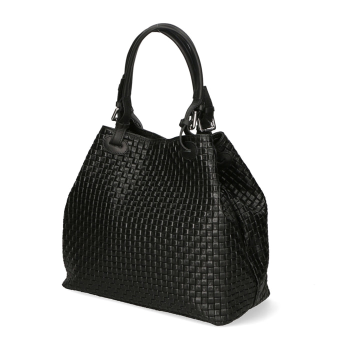 Borsa Shopper da donna - Modello Araminta - Vera Pelle - 32.0 x 29.0 x 17.0 cm