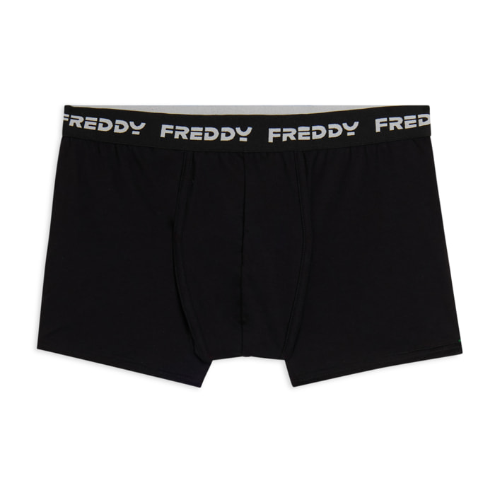 Boxer Uomo Aderenti con Elastico Jacquard e Logo