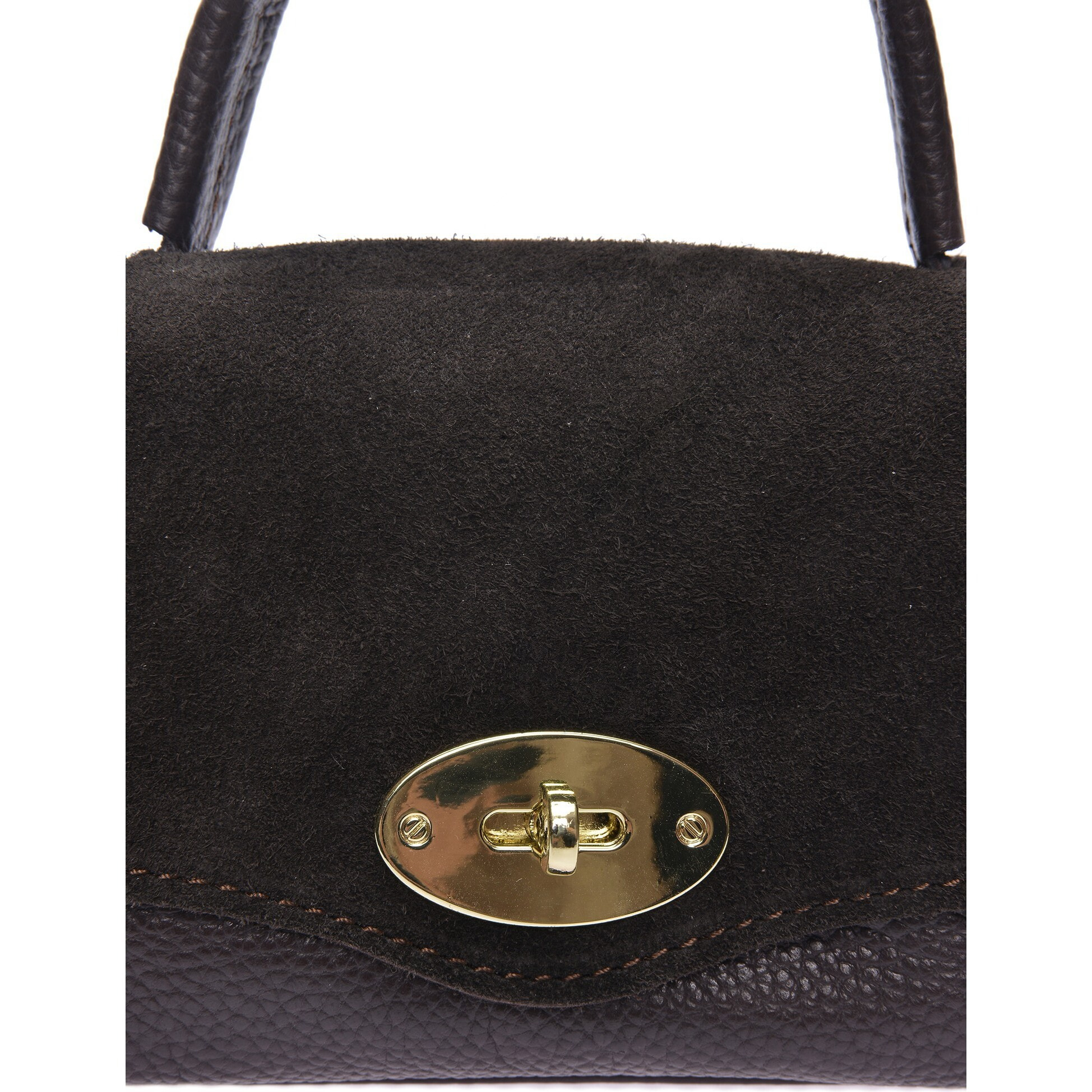 Borsa a mano Anna Luchini Marrone