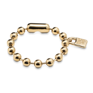 Pulsera Copito de nieve DORADO XL