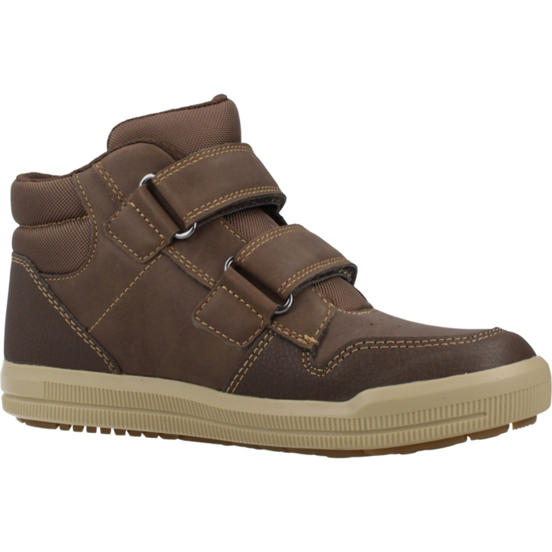 Zapatillas Niño de la marca GEOX  modelo J364AB 0MEFU MARRON