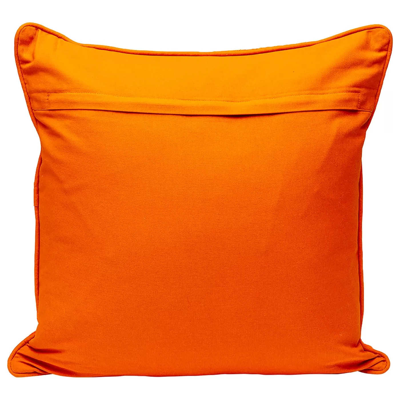 Coussin Icon croix orange et jaune Kare Design