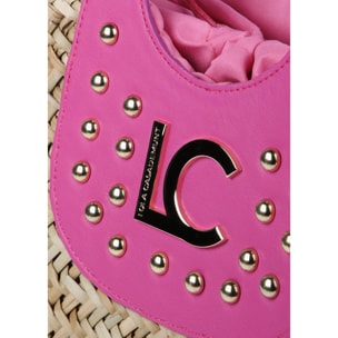 Borsa a cesta grande con borchie