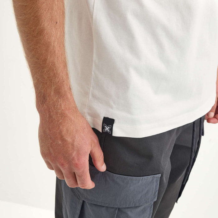 Camiseta MUNICH Barru lifestyle hombre de algodón orgánico blanco