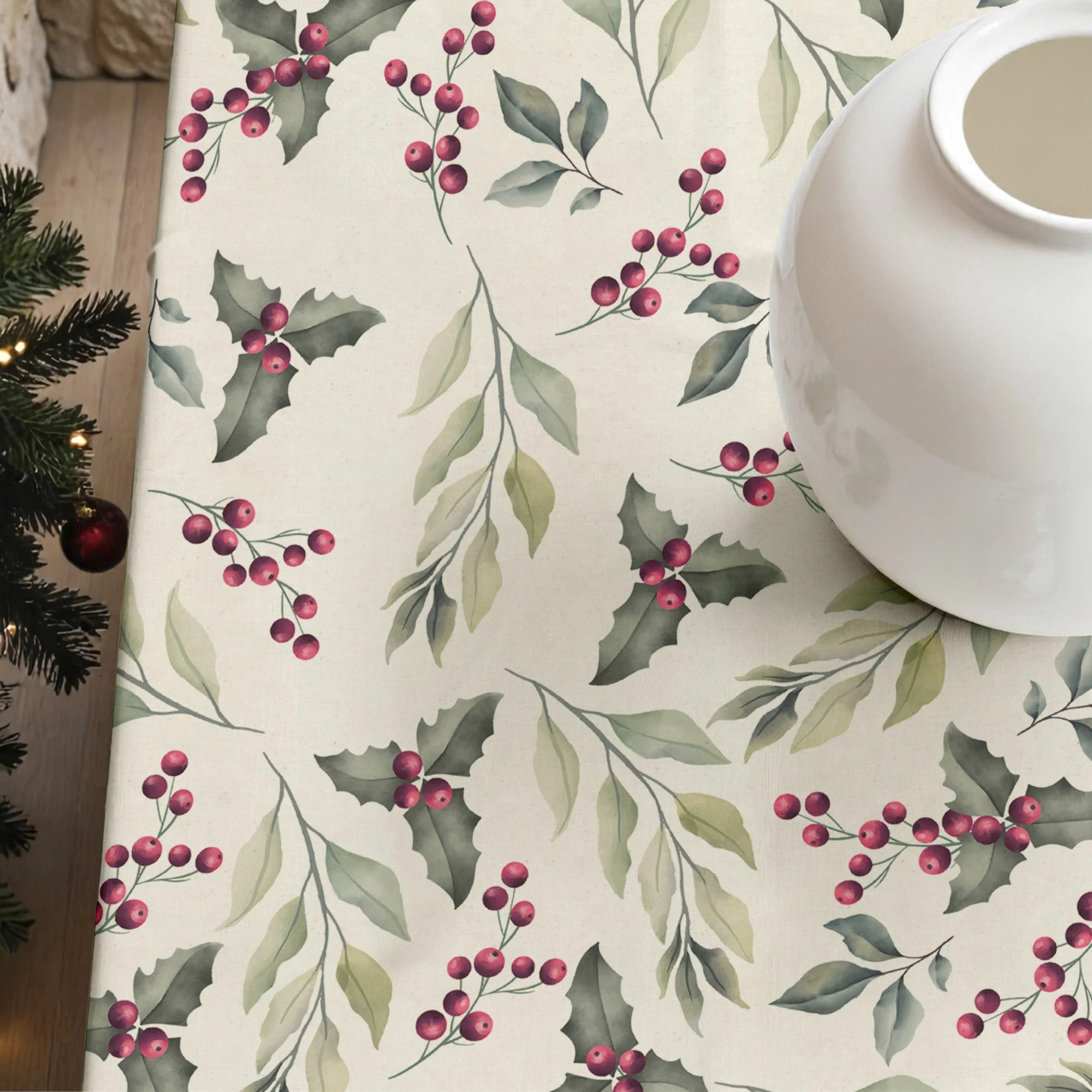 Nappe en résine Anti-tâches Bl Christmas 13