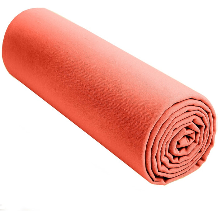 Drap Housse Bonnet:30cm 100% lin LavÉ 160g Flamme