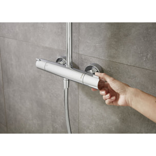 Colonne de douche Crometta E 240 avec mitigeur thermostatique 27271000