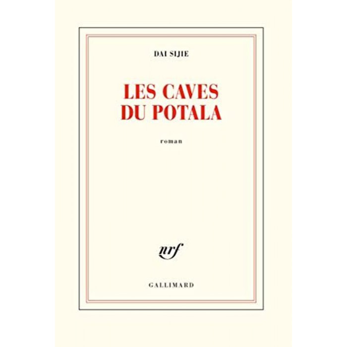 Dai Sijie | Les caves du Potala | Livre d'occasion