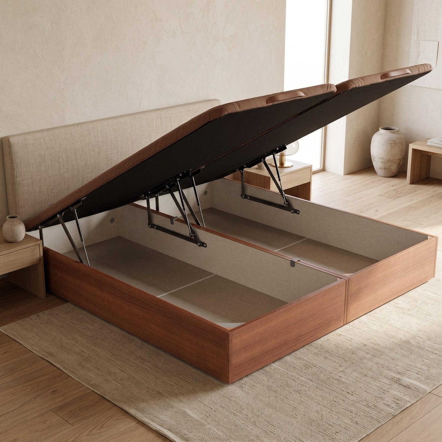 Canapé Abatible | 31CM | ENVÍO, MONTAJE Y RECOGIDA ANTIGUO INCLUIDO | Madera | Gran capacidad