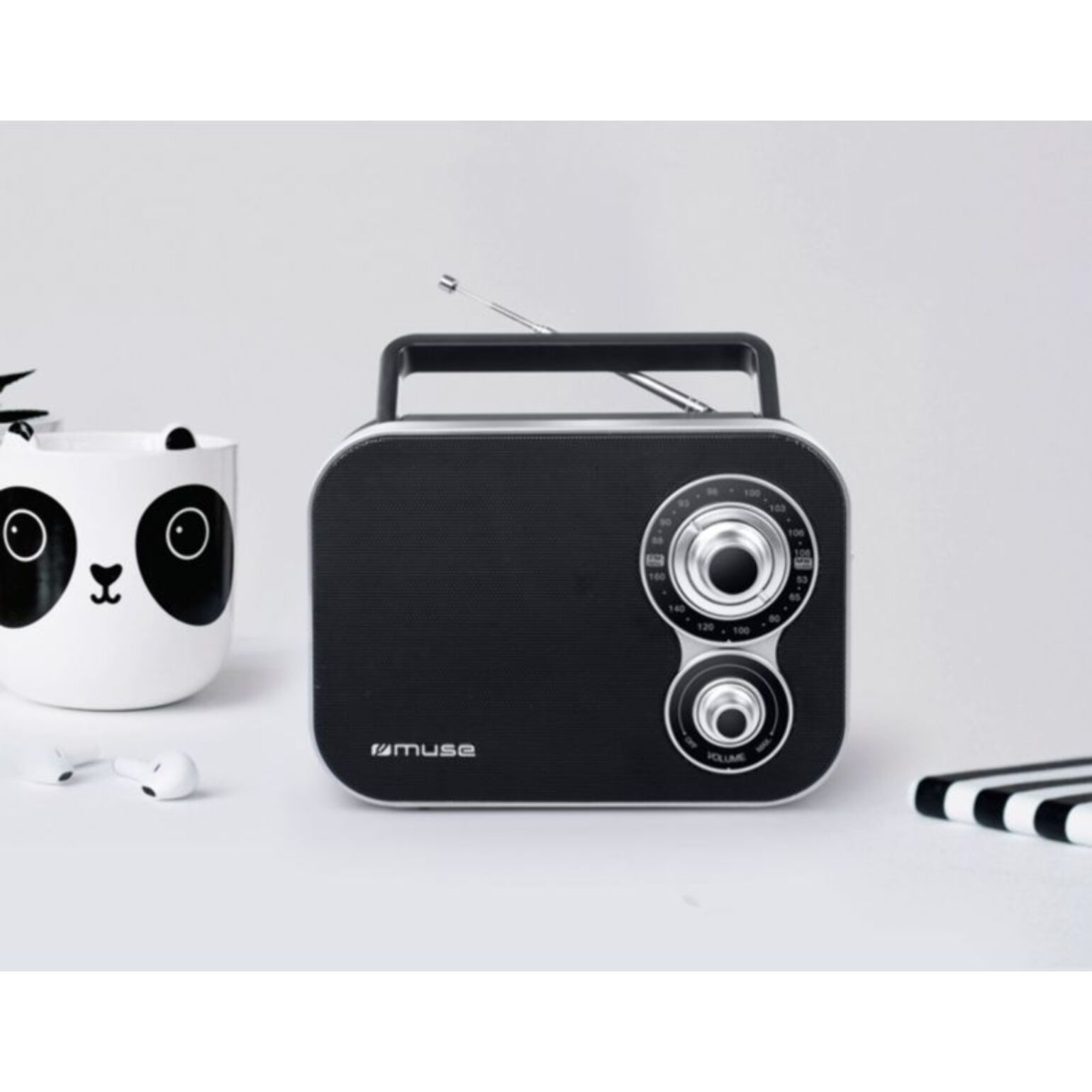 Radio FM MUSE M-051 R noire