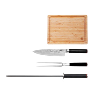 Set de cuchillos BBQ (4 piezas) - Colección Pakka