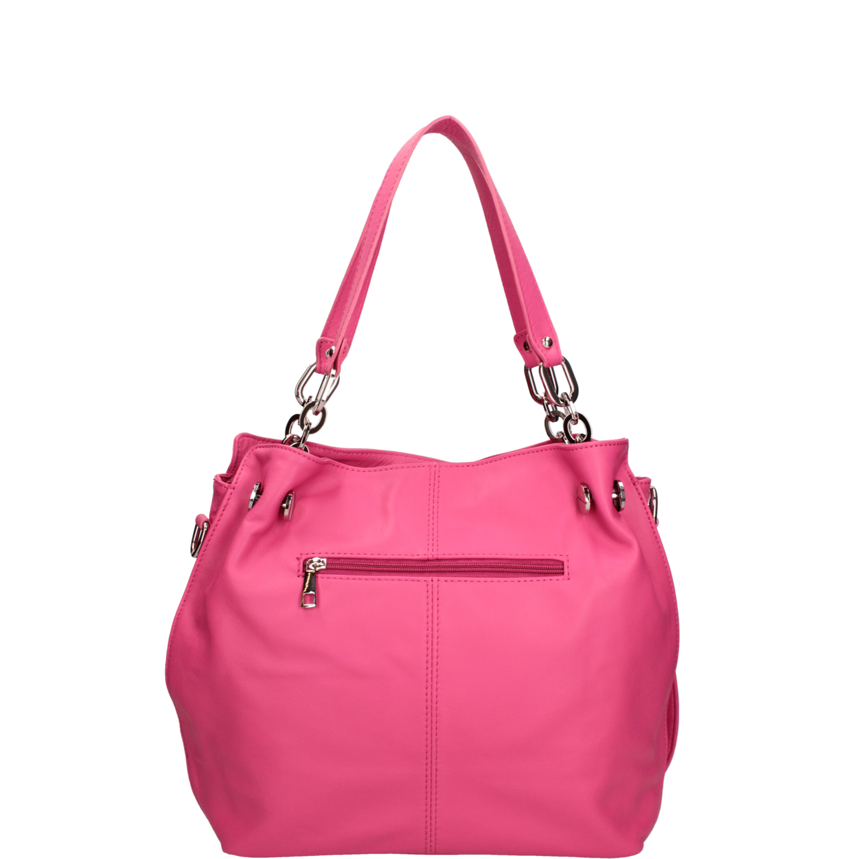 Borsa a mano da donna Made in Italy - Modello Ereba - 100% pelle - 38.0 x 30.0 x 12.0 cm