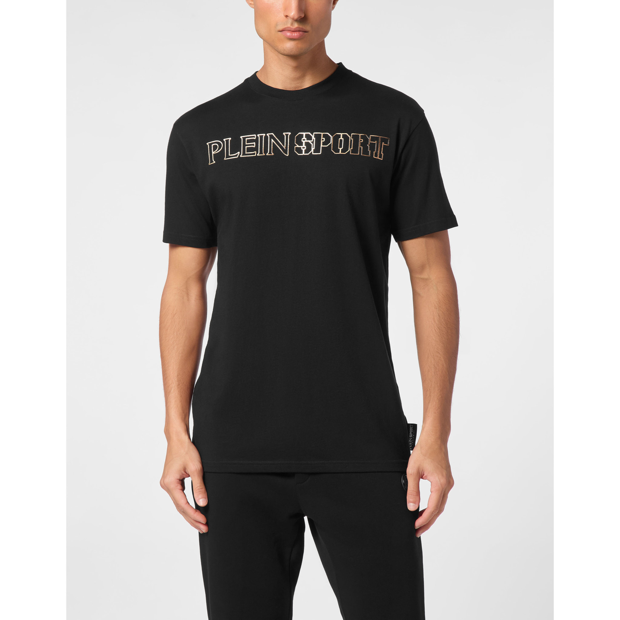PLEIN SPORT Camiseta Cuello Redondo TIGER
