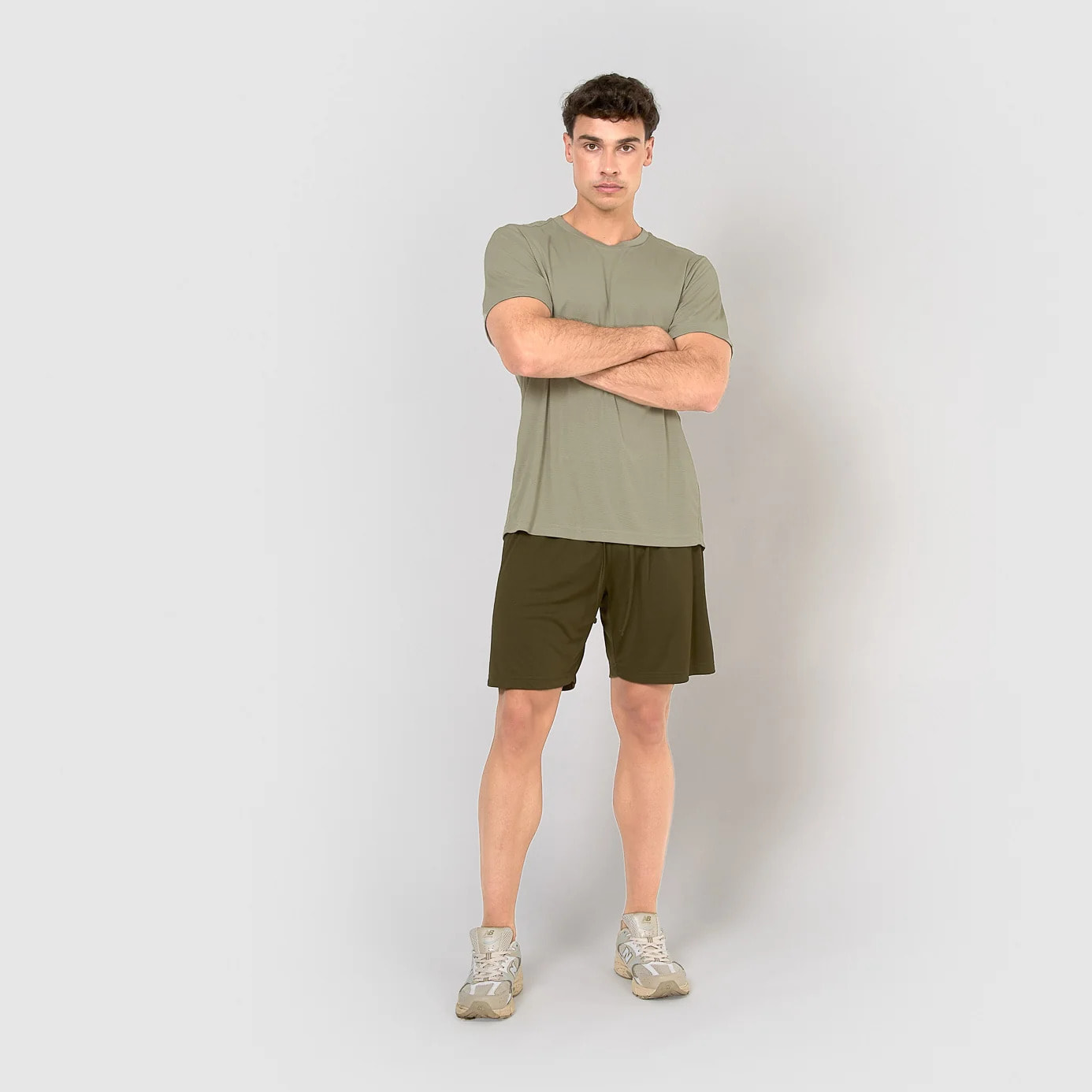 Pantalón corto deportivo técnico hombre liso