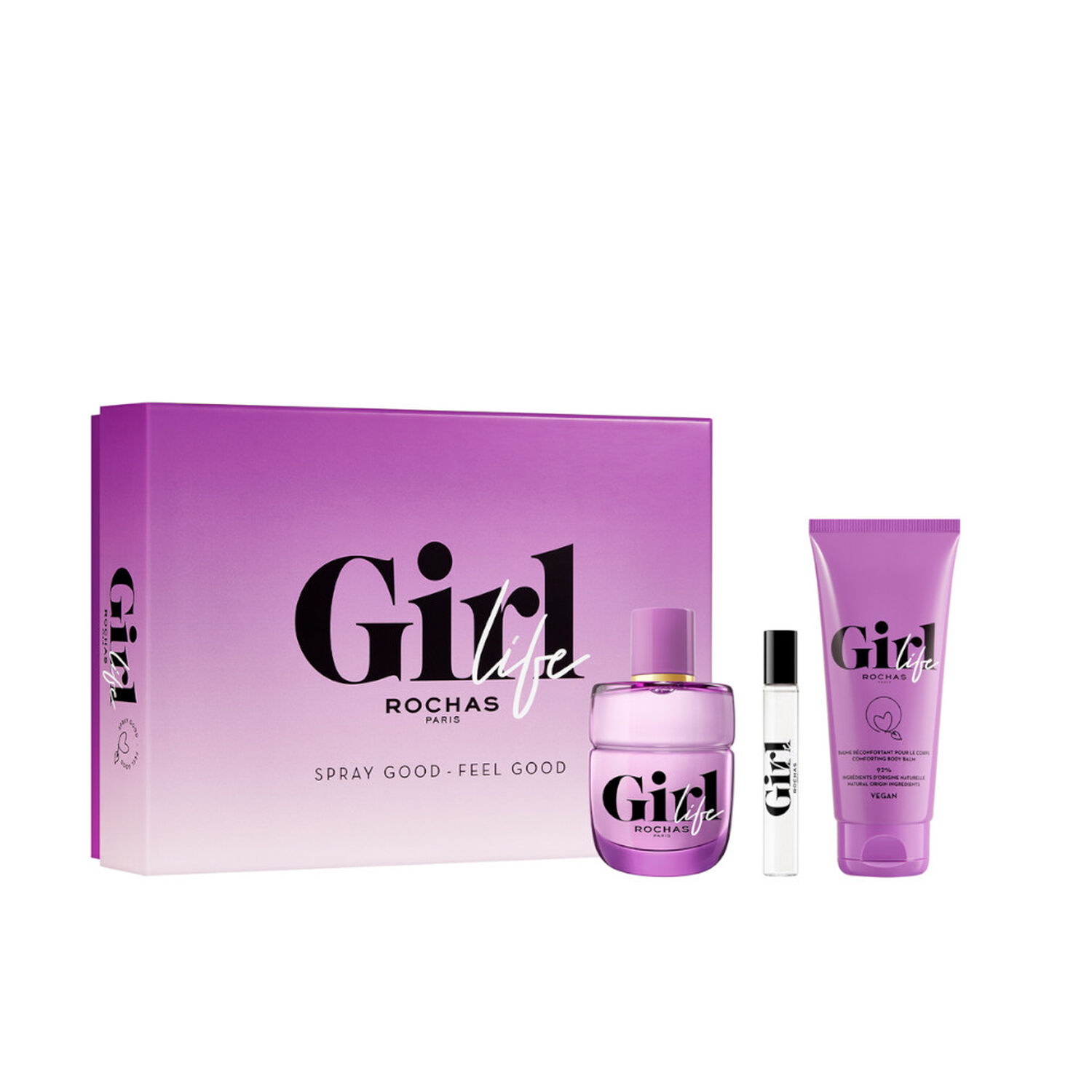 Girl Life - Coffret Eau de Parfum 75 ml + 2 Produits
