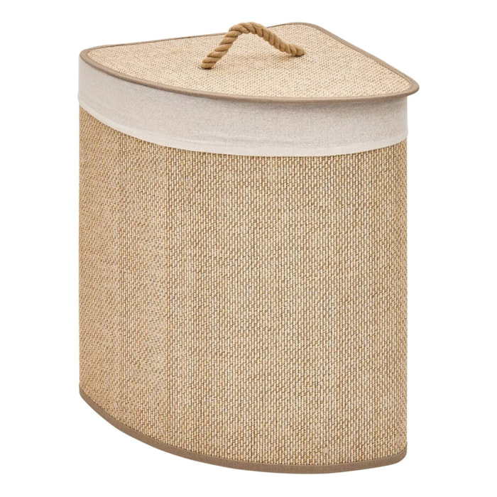Panier à linge Stemy 48L blanc