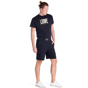 Camiseta de hombre con logo grande DORADO