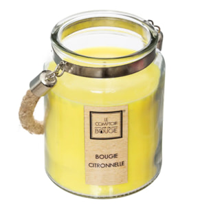 Bougie parfumée citronnelle 500g
