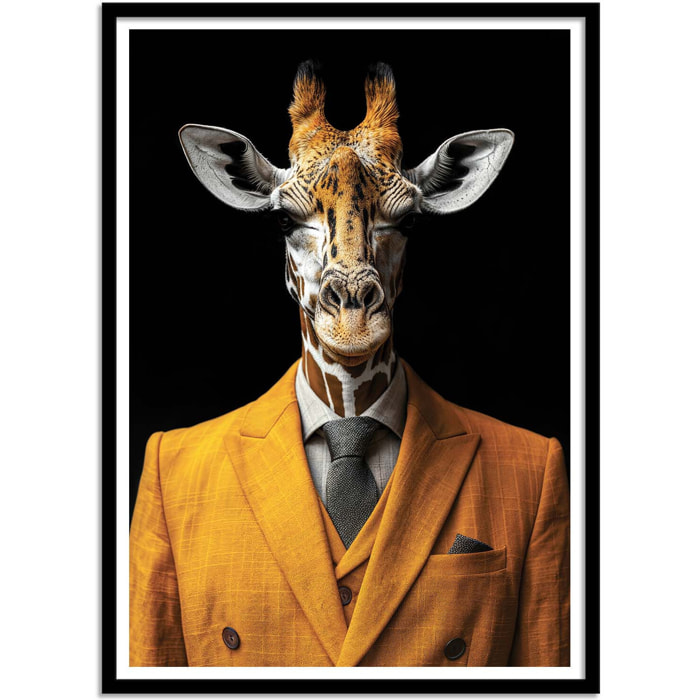 Affiche - Giraffe Wild Suits - Philippe Hugonnard