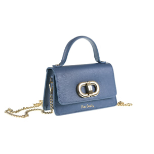 Borsa a mano da donna Made in Italy - Modello Aurélia Nova - 100% pelle - 19.5 x 10.0 x 7.0 cm