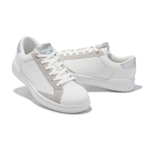 Zapatillas Casual Mujer Court V2 Tennis Basic Blanco D.Franklin