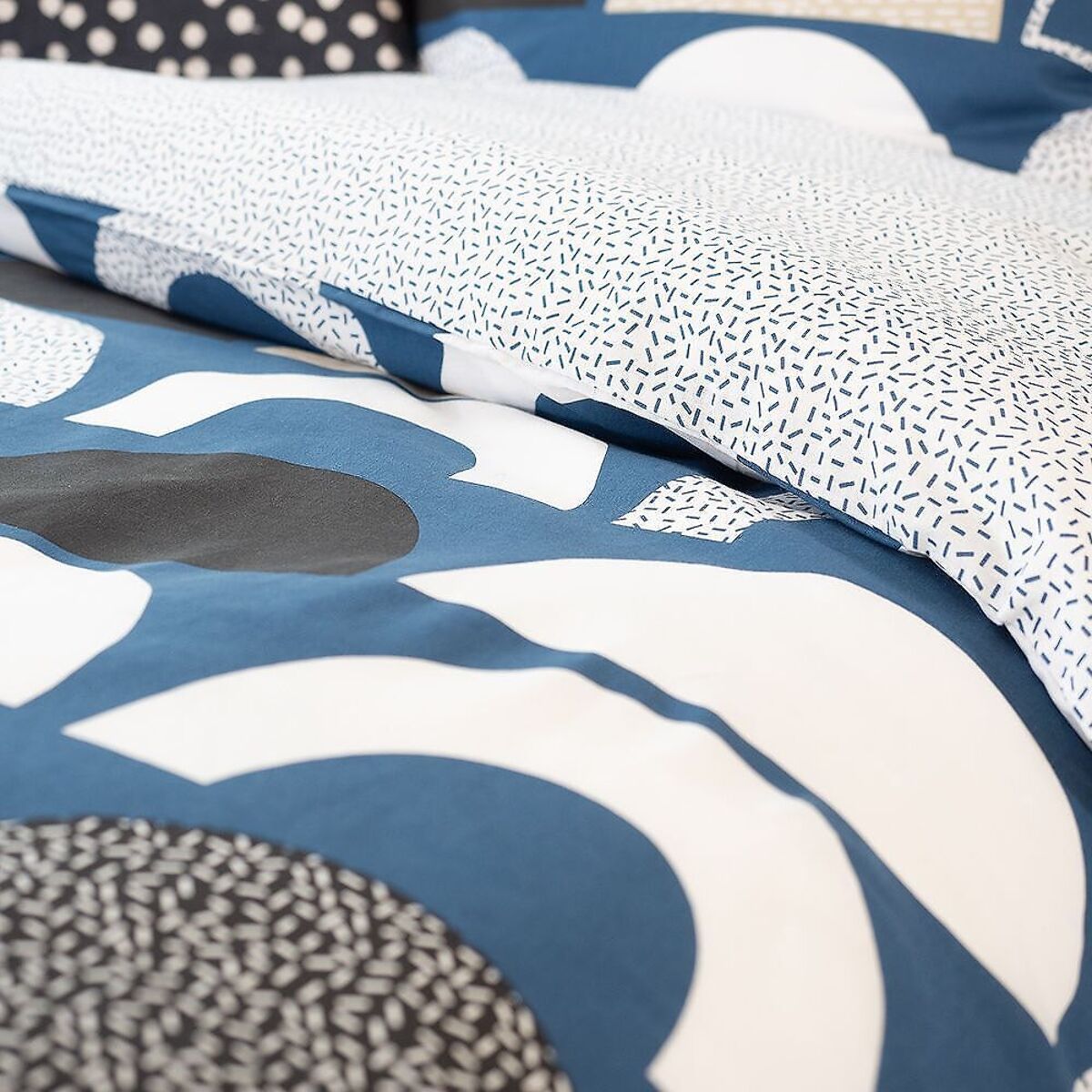 Parure Housse De Couette 3pcs 100% Coton 57 Fils Berlioz