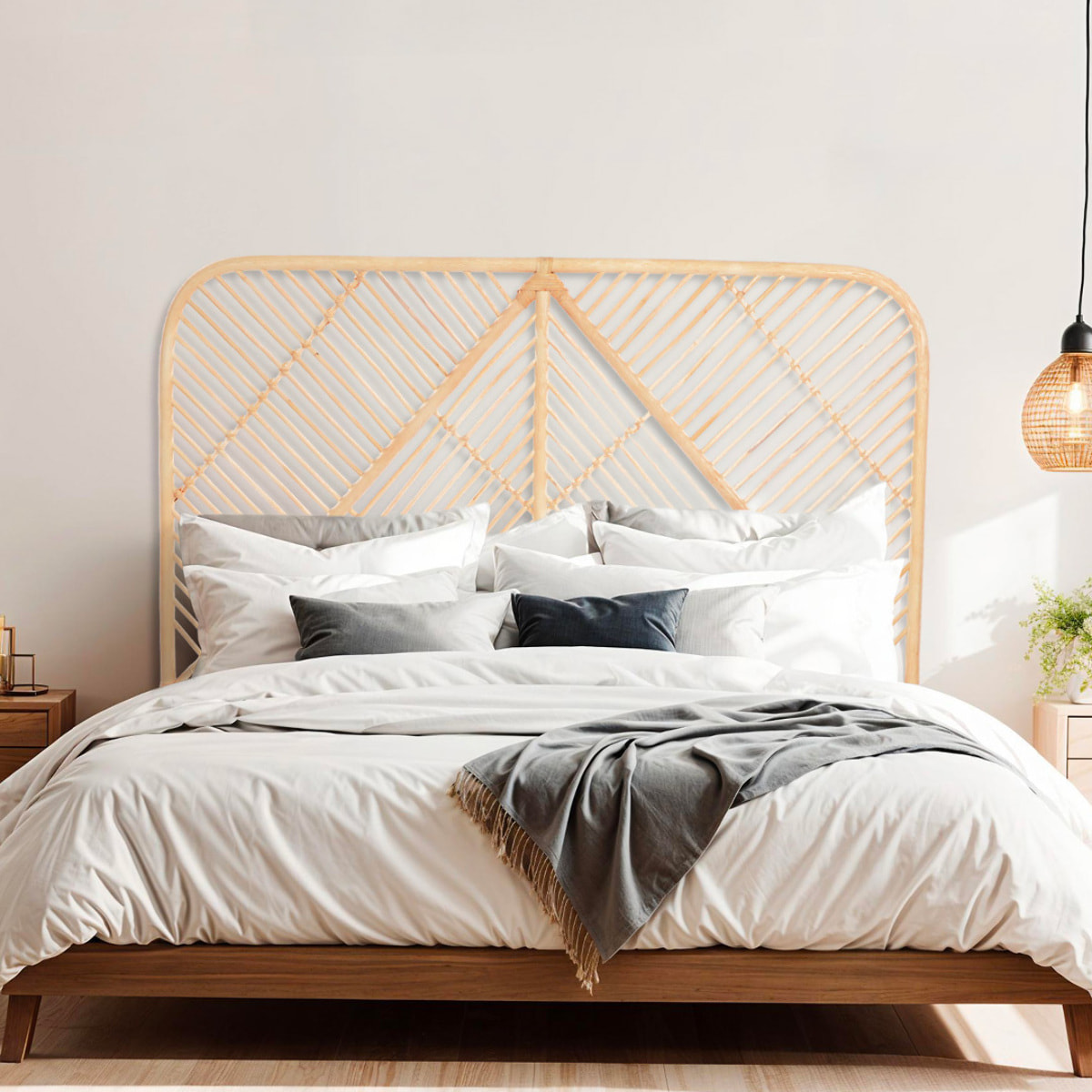 Tête de lit rotin ORLA