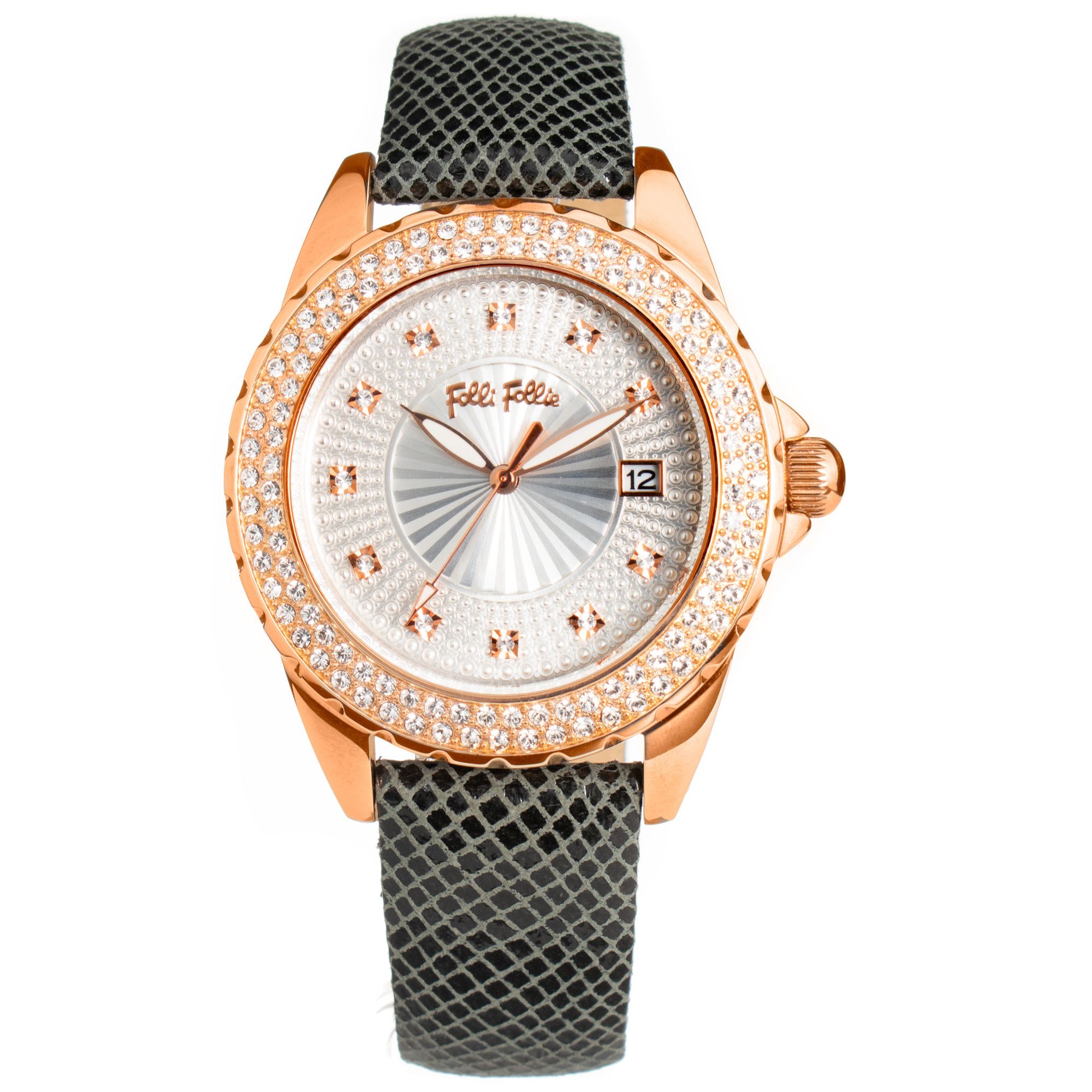 Reloj Folli Follie WF1B028STN Mujer Analogico Cuarzo con Correa de Piel